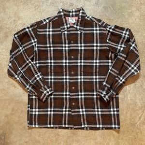 True Vintage 50’s Penneys Town-craft Loop Collar Flannel